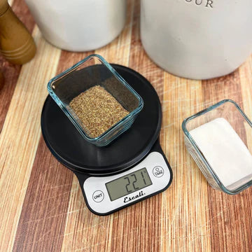 Escali Telero Black Digital Kitchen Scale