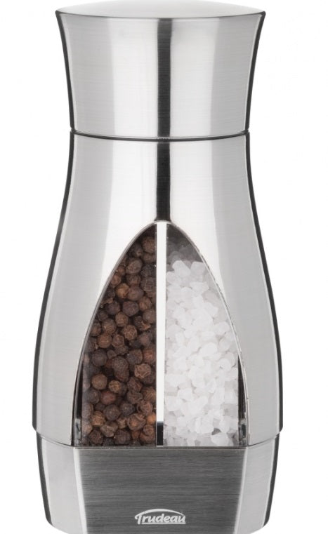 Trudeau 2 in 1 Salt Mill &amp; Pepper Mill Combo 6.25&quot;