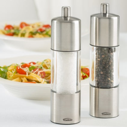 Trudeau Adagio Salt & Pepper Mill Set 7.5"