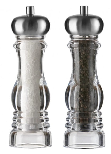 Trudeau Allegro Salt & Pepper Mill Set 8"