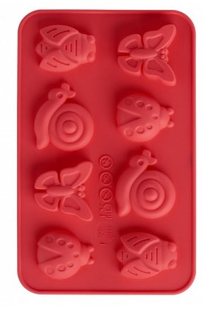 Trudeau Set of 2 Silicone Bugs Shaped Chocolate Molds