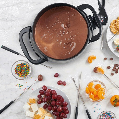 Trudeau Lodge 3-in-1 Non-Stick Electric Fondue Set