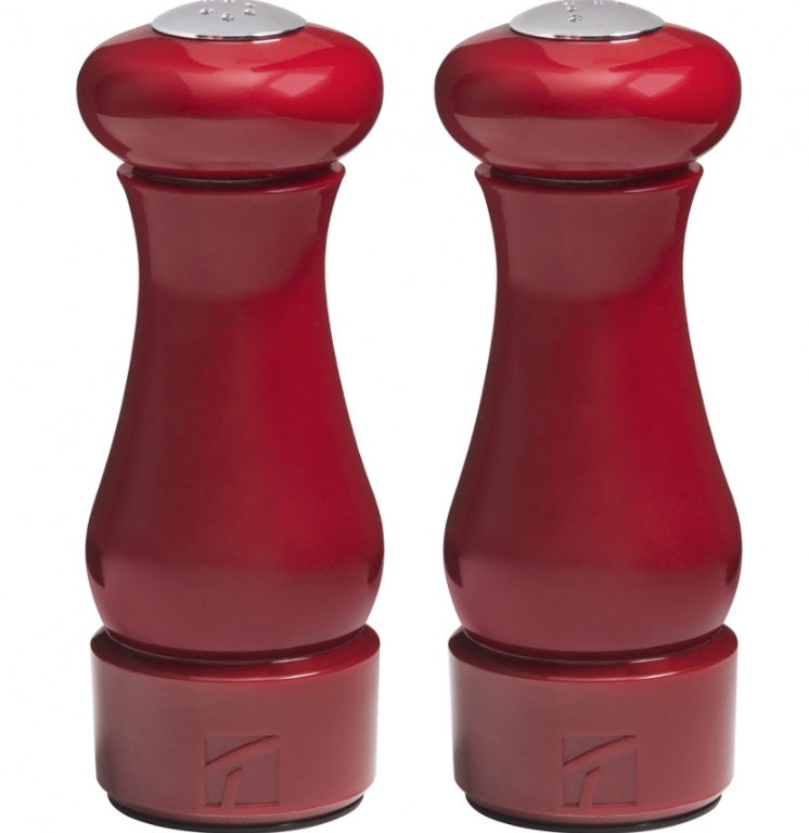 Trudeau Maya Red Salt & Pepper Shaker Set