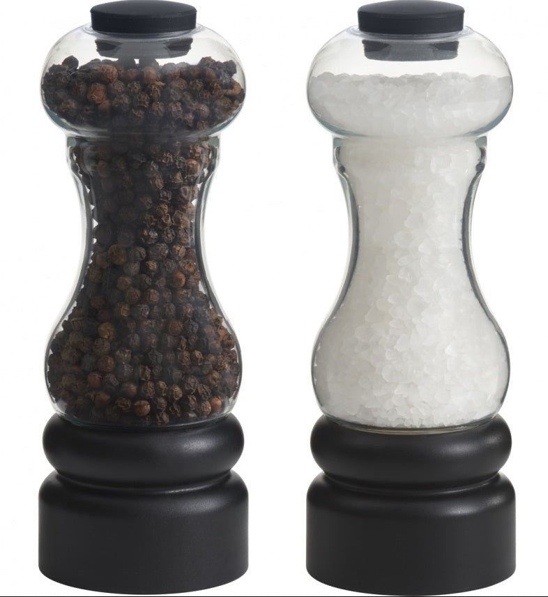 Trudeau New York Salt &amp; Pepper Mill Set 6&quot;