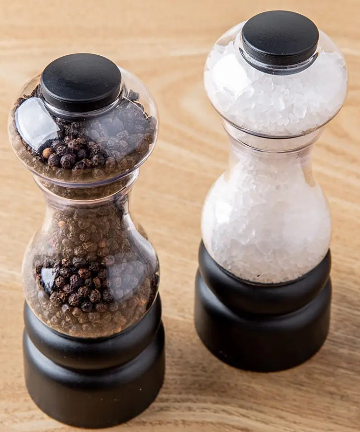 Trudeau New York Salt & Pepper Mill Set 6"