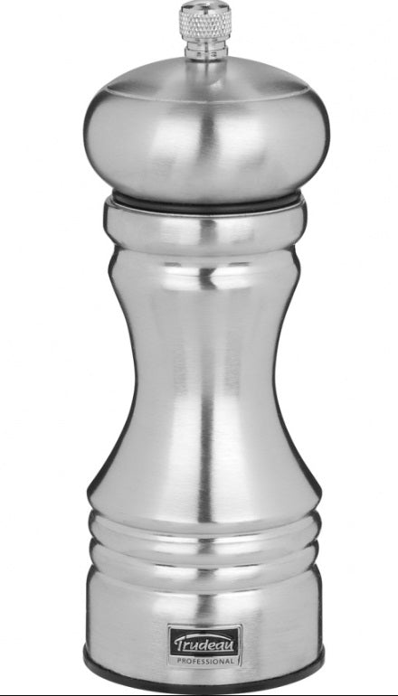 Trudeau Professional Pepper Mill Stainless Steel 6"