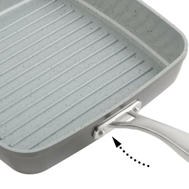 Trudeau Pure Non-Stick Ceramic Grill Pan