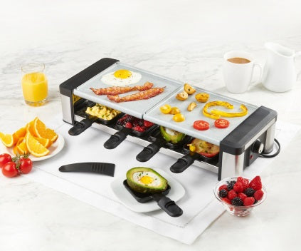 Trudeau Pure Die Cast Reversible Raclette Grill