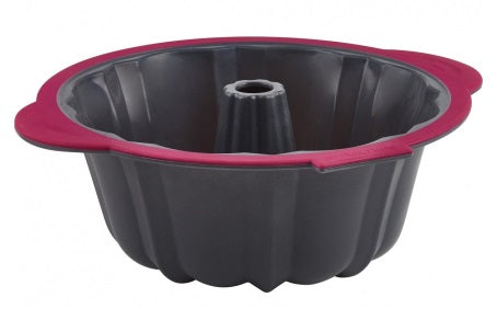 Trudeau Silicone Pro Fluted Cake Pan 10-Cup