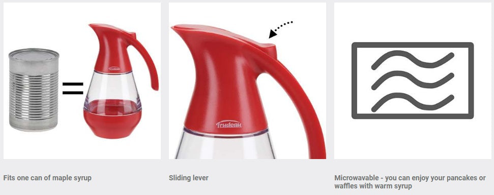 Trudeau No-Mess Syrup Dispenser