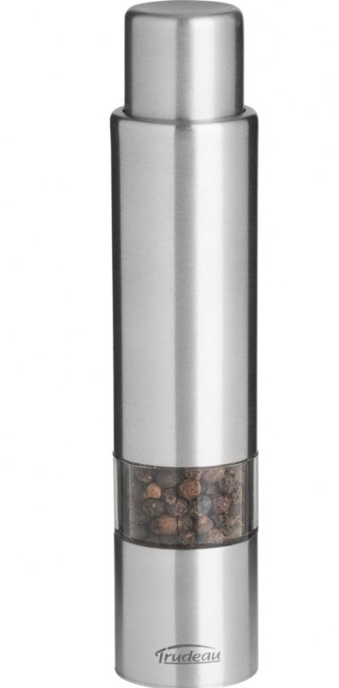 Trudeau Thumb Pepper Mill Stainless Steel 6"