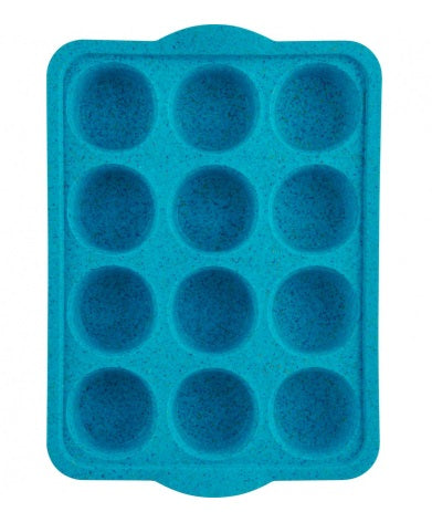 Trudeau Tropical Granite Silicone Muffin Pan