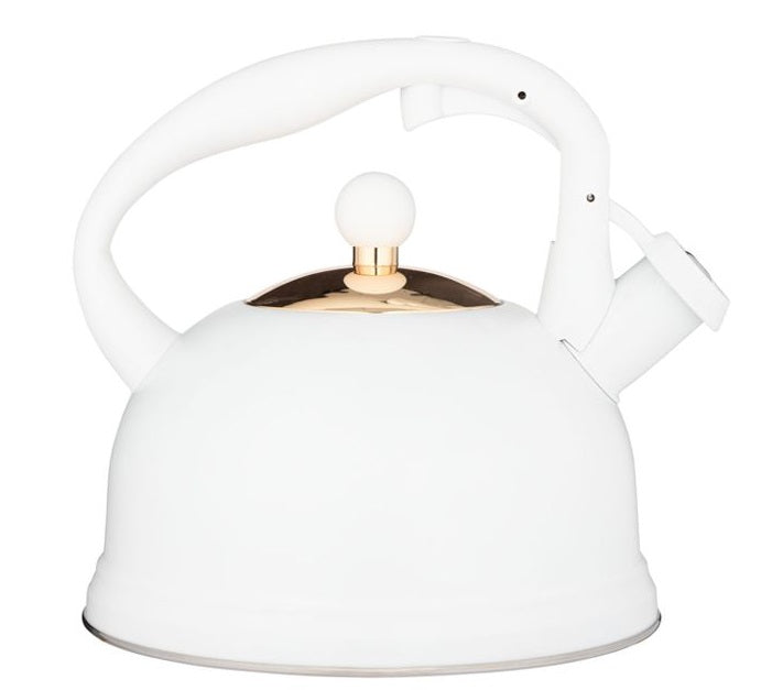 Typhoon Otto Whistling Tea Kettle White