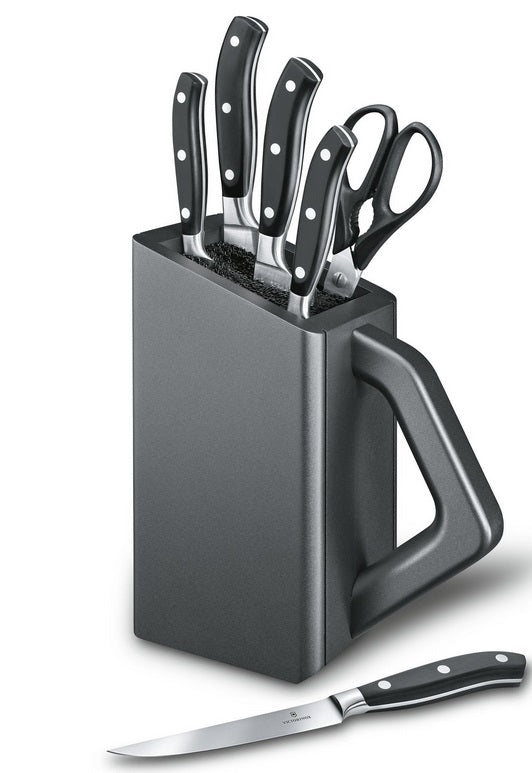 Victorinox Grand Maitre 7 Piece Knife Block Set