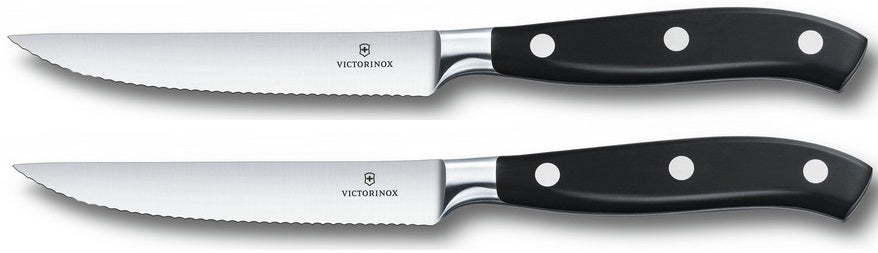 Victorinox Grand Maitre Forged Serrated Steak Knife Set of 2