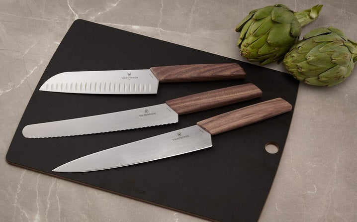 Victorinox Modern Carving Knife with Walnut Handle