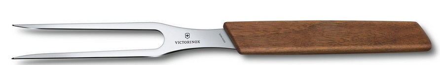 Victorinox Modern Carving Fork with Walnut Handle