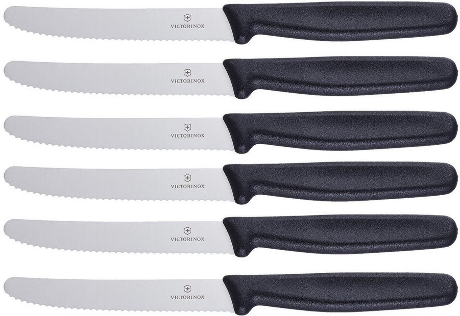 Victorinox Swiss Army 6-Piece Round Tip Steak Knife Set