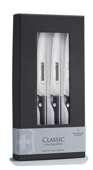 Victorinox Swiss Army 4-Piece Classic Steak Knife Set