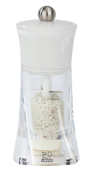 Peugeot Molene White 14cm Wet Salt Mill