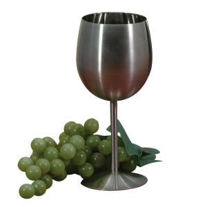 Danesco 10oz Stainless Steel Wine Glass / Goblet