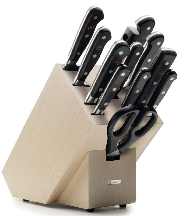 Wusthof Classic 13-Piece Knife Block Set Natural