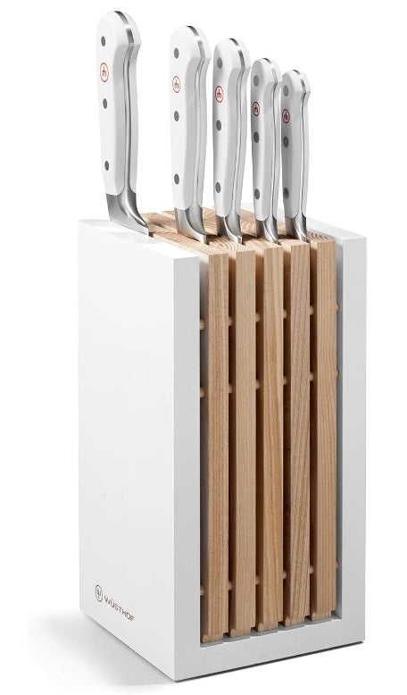 Wusthof Classic White 6-Piece Designer Knife Block Set