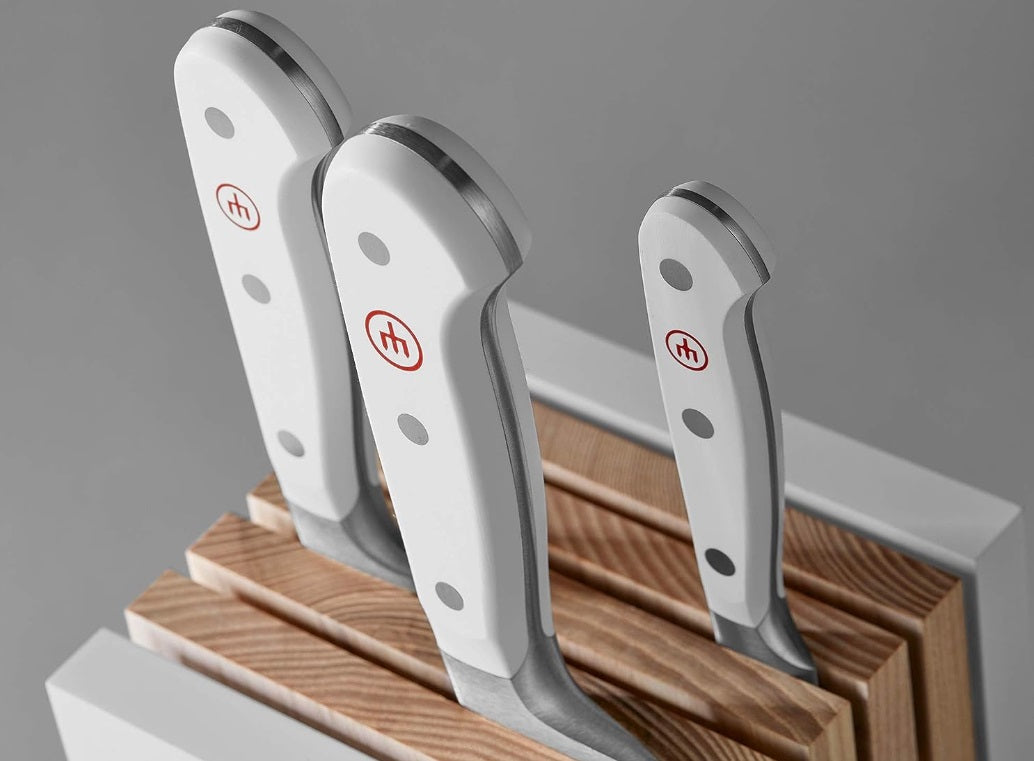 Wusthof Classic White 6-Piece Designer Knife Block Set