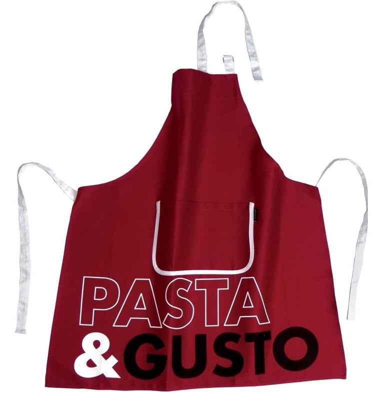 Ziczac Red Pasta & Gusto Apron