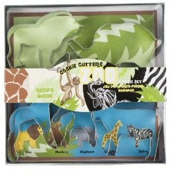 Fox Run Zoo Animal Cookie Cutter Set