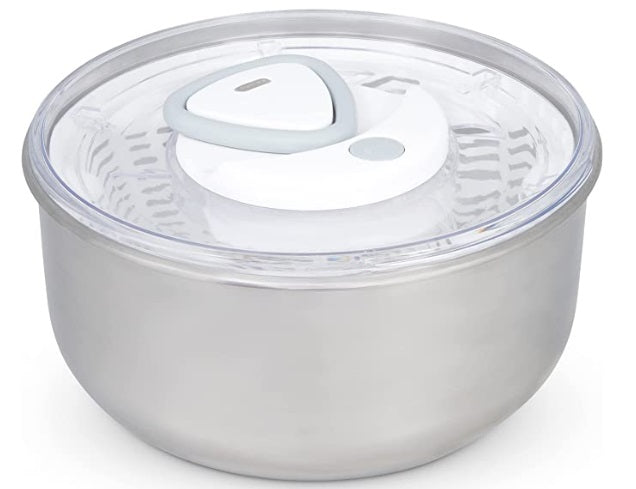 Zyliss Easy Spin 2 Stainless Steel Salad Spinner