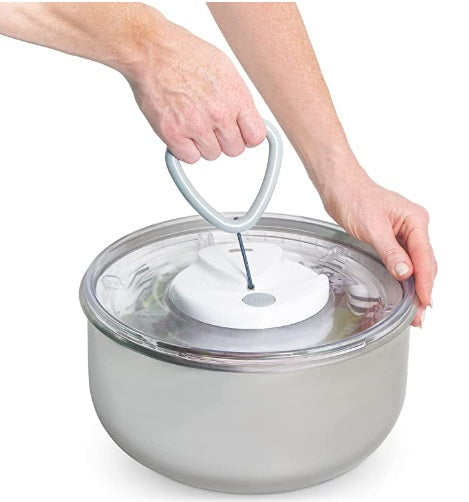 Zyliss Easy Spin 2 Stainless Steel Salad Spinner